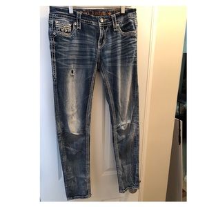Rock revival size 27R skinny jeans